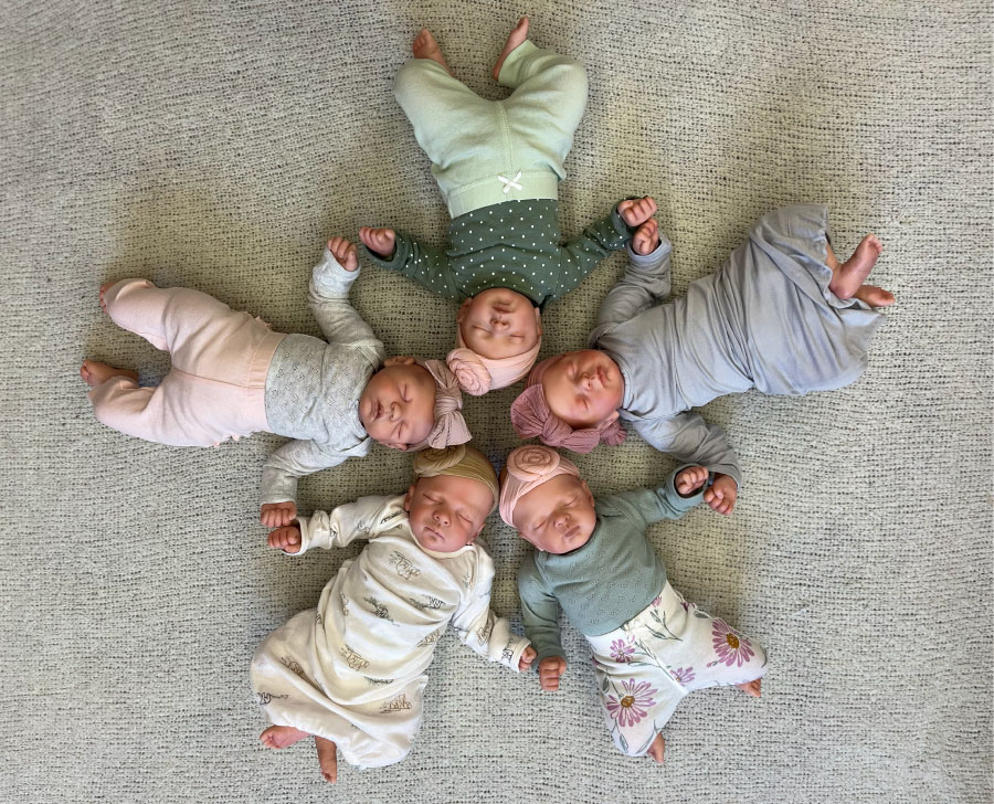 5 for 4 ~ 17-18 Inch Asleep Therapy Dolls