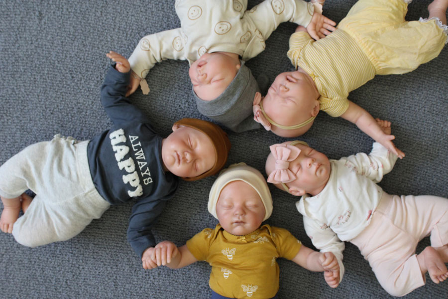 5 for 4 ~ 17-18 Inch Asleep Therapy Dolls