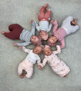 5 for 4 ~ 19-20 Inch Asleep Therapy Dolls